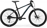 Merida Big Seven 200 Matt Black (Silver/Blue) 2019 L(19')(90659)