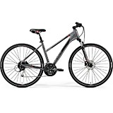 Merida Crossway 100 Lady DarkSilver/Red/Black 2019 M(51cm)(79980)