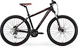 Merida Big Seven 20-D Matt Black (Red/Silver) 2019 XS(13.5')(93618)