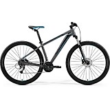 Merida Big Nine 40-D Matt Dark Silver (Blue/Black) 2019 L(18.5')(93265)