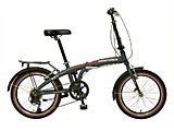 Novatrack 20" складной алюминиевый Shimano 6 speed (стальная вилка, вынос, а #098623